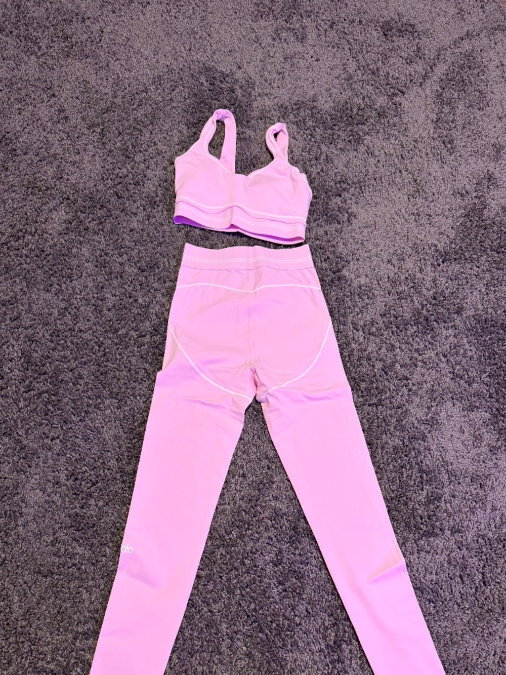 ALO Yoga Set Pink